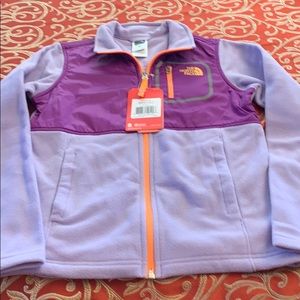 Girls The North Face fleece jacket